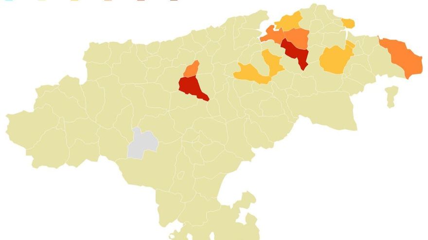 Semáforo COVID de Cantabria actualizado a 18 de mayo.