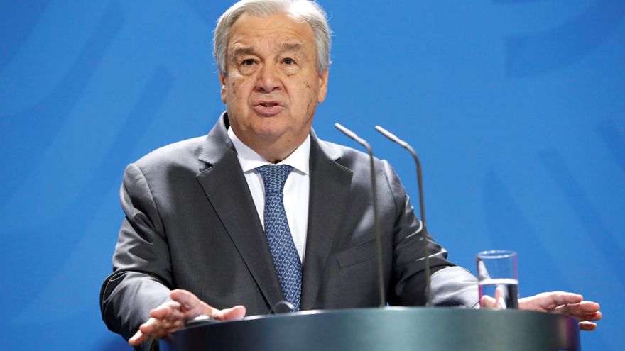 El secretario general de la ONU, António Guterres. EFE/EPA/OMER MESSINGER/Archivo