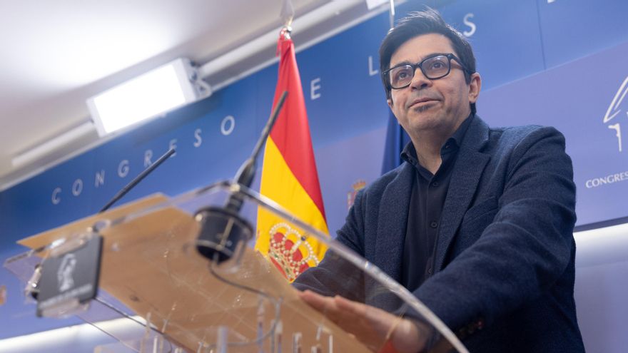 El secretario primero de la Mesa del Congreso, Gerardo Pisarello