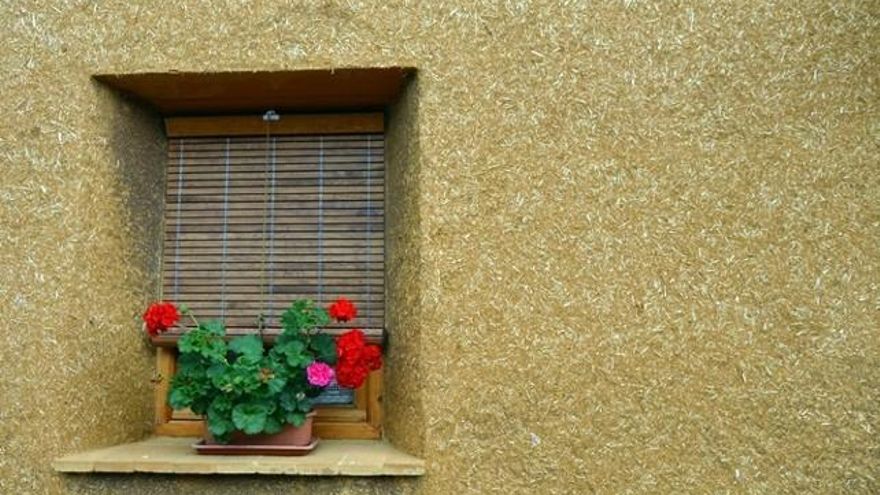 Detalle de una vivienda en calzadilla de los Hermanillos.