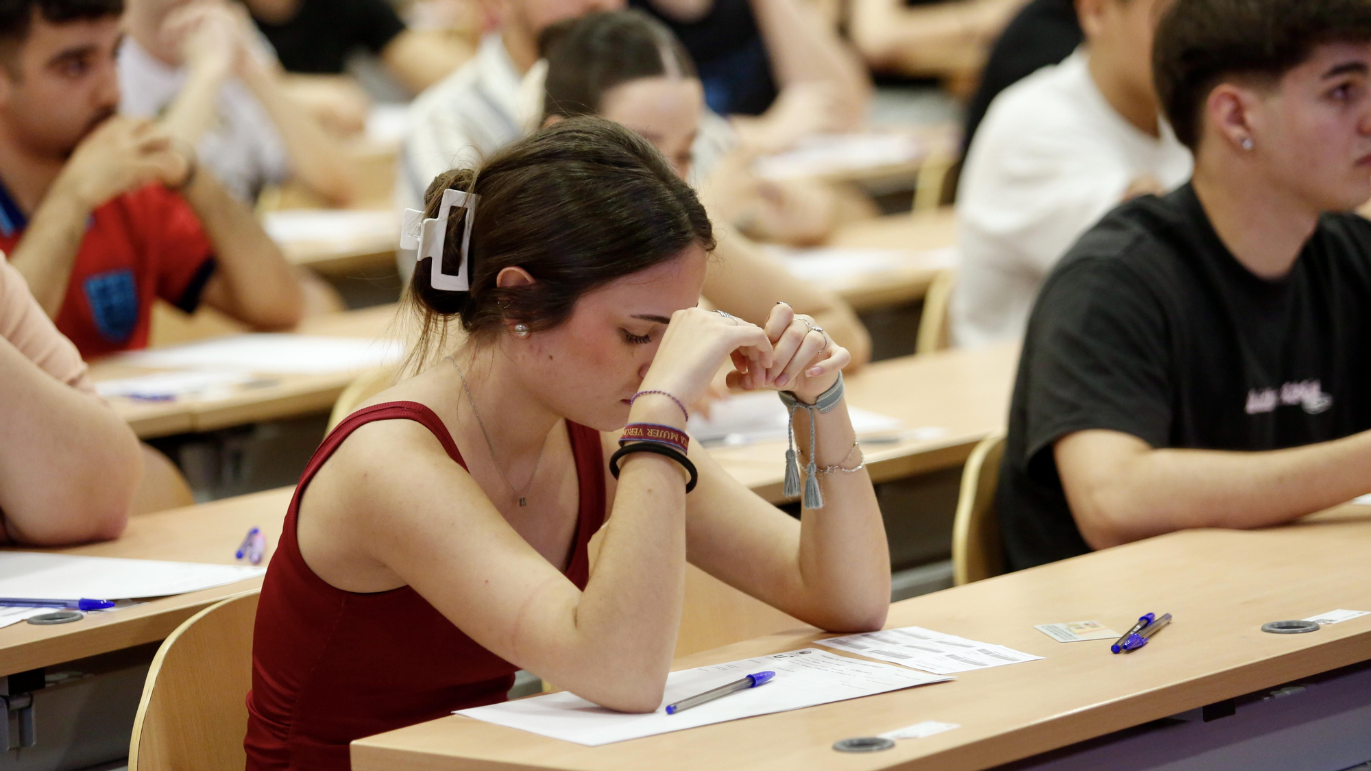 Inicio de las Pruebas de Evaluación de Bachillerato para el Acceso a la Universidad