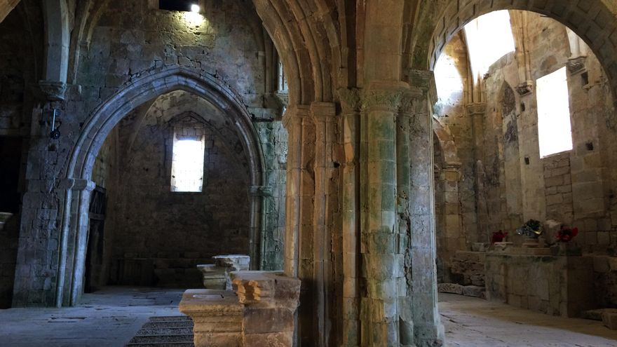 Resultado de la iglesia del monasterio, tras la intervención