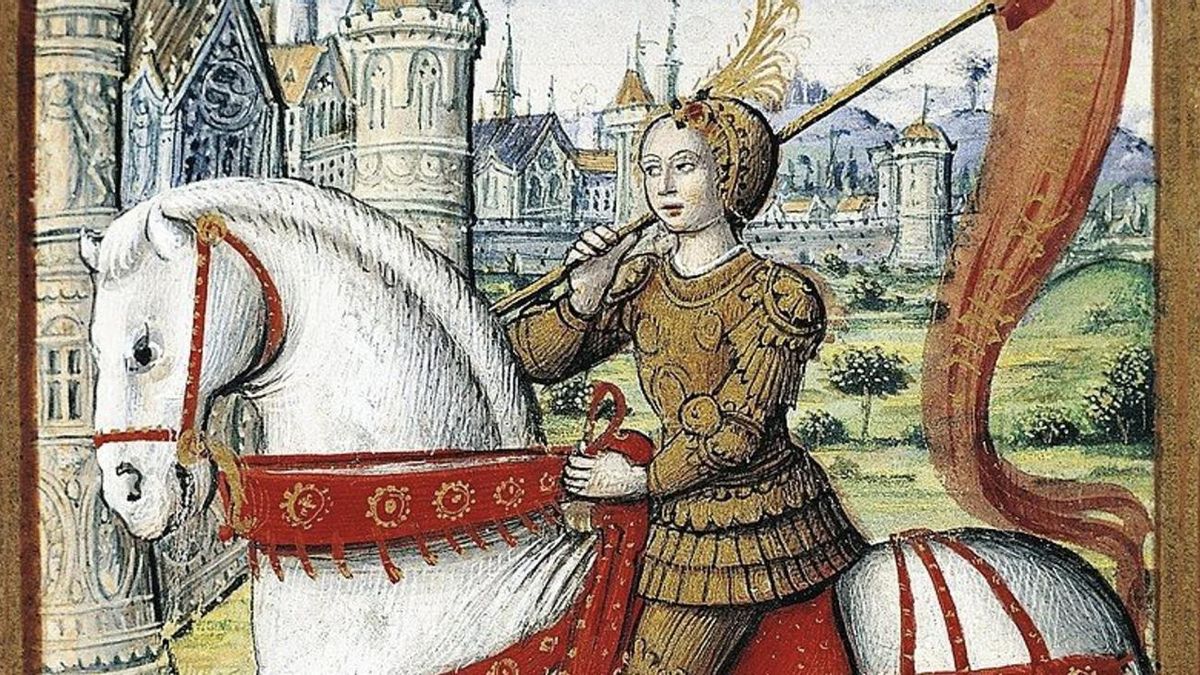 El peligroso viaje de Juana de Arco: vestida de hombre, cabalgó 500 kilómetros en 11 días atravesando territorios enemigos