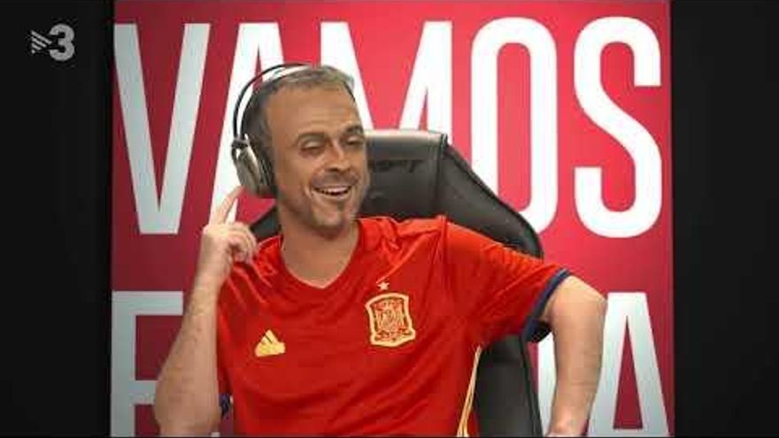 'Polònia' parodia a Luis Enrique como streamer y marca récord en TV3