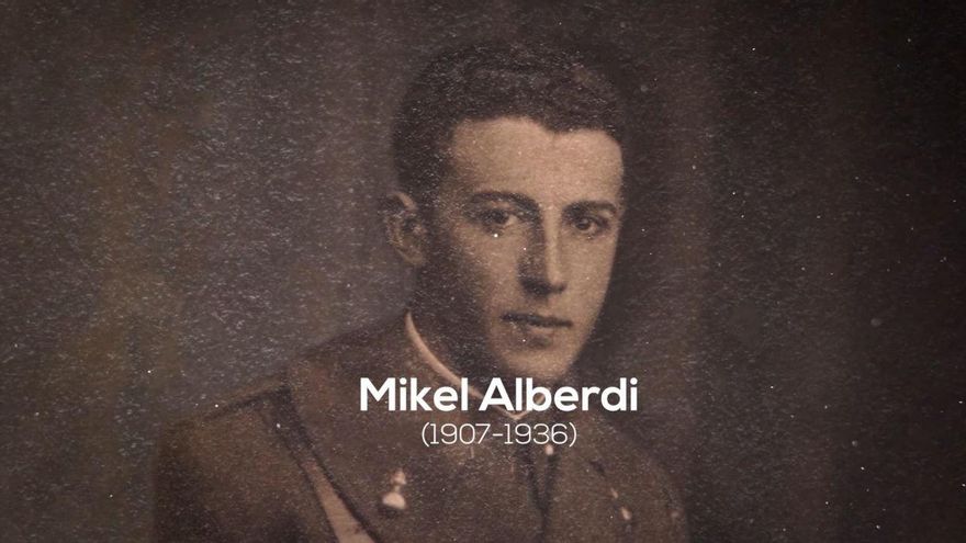 Recuperan los restos de Mikel Alberdi, primer gudari asesinado en la Guerra Civil: "Le mataron, pero su memoria vive"