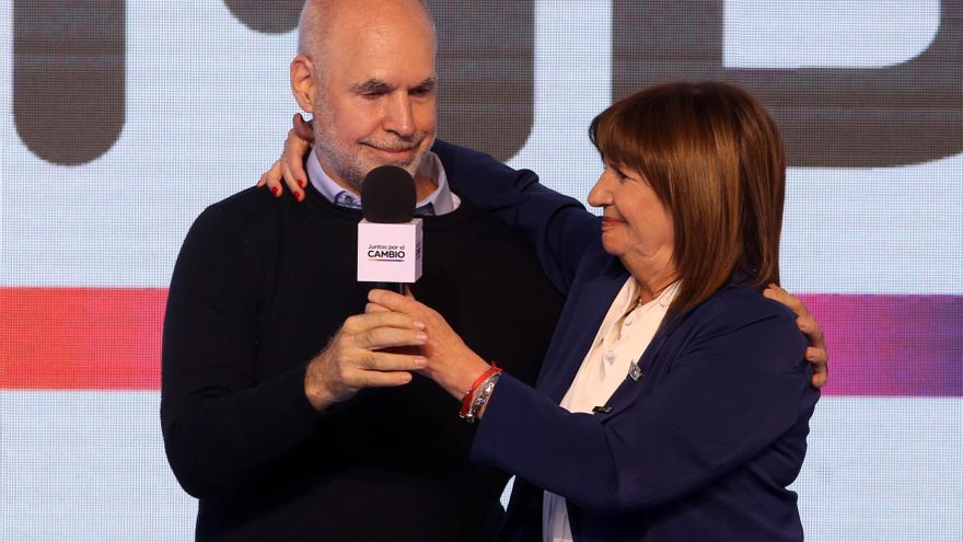 Bullrich arma una foto con Larreta para evitar la fuga de sus votos