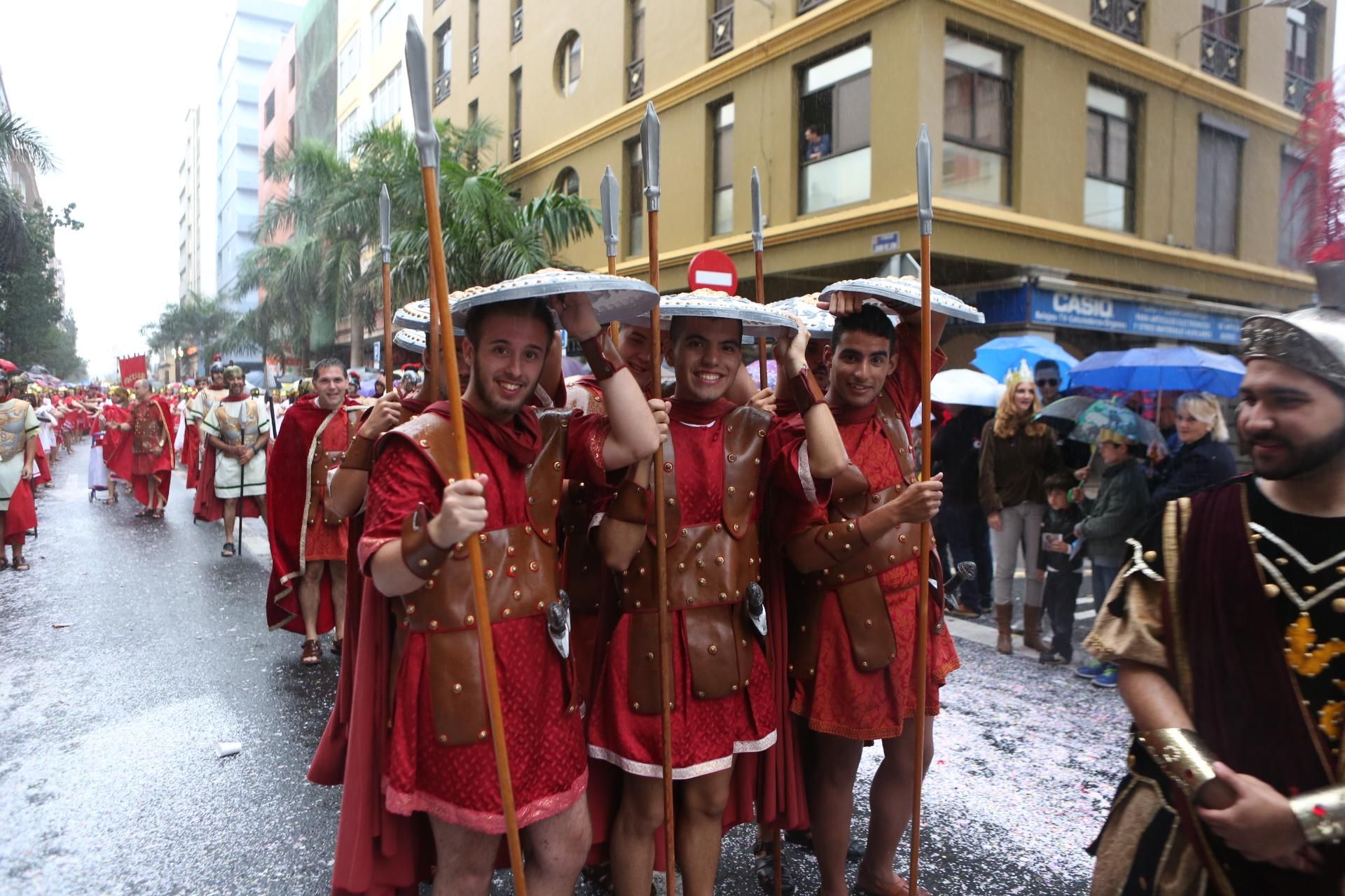 Cabalgata de Reyes en la capital grancanaria. (Alejandro Ramos).