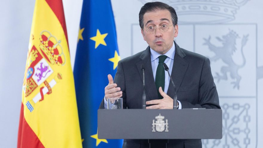 Archivo - El ministro de Asuntos Exteriores, Unión Europea y Cooperación, José Manuel Albares