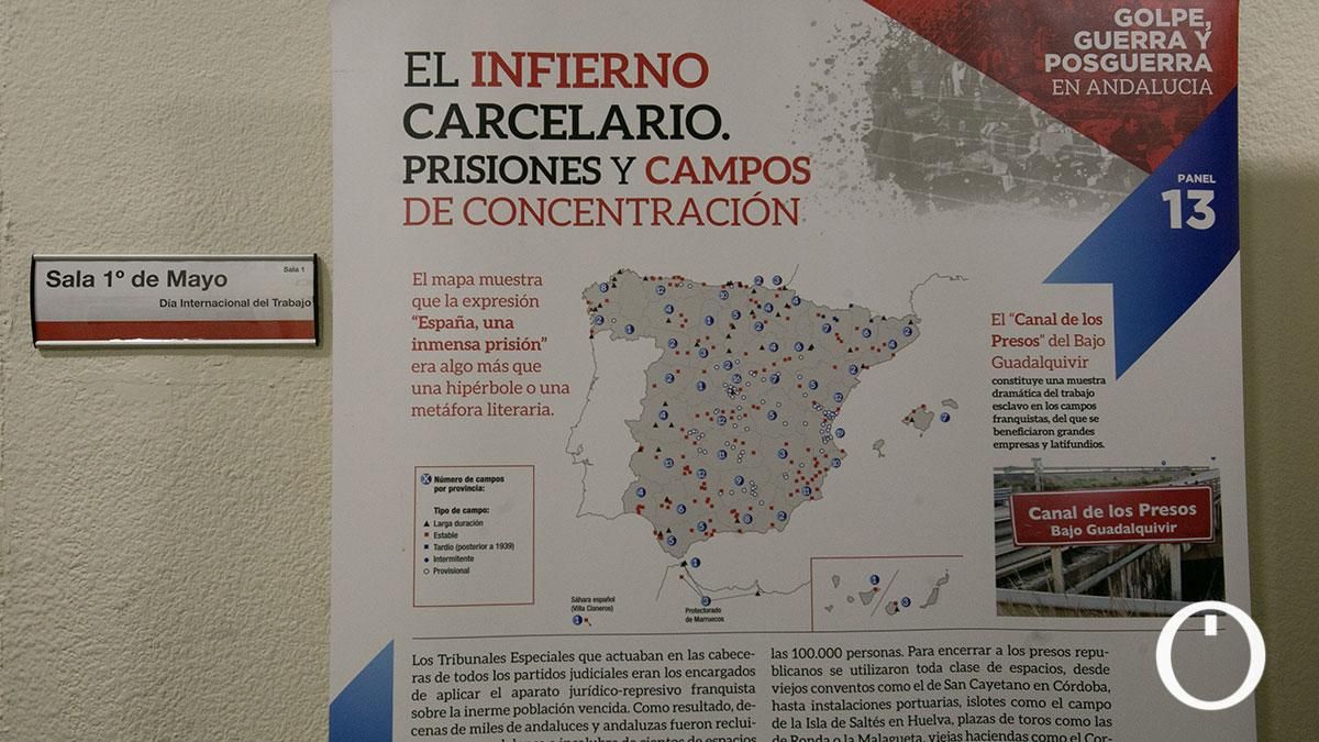 CCOO y el Foro de la Memoria inauguran la exposición 'Golpe, guerra y posguerra en Andalucía'