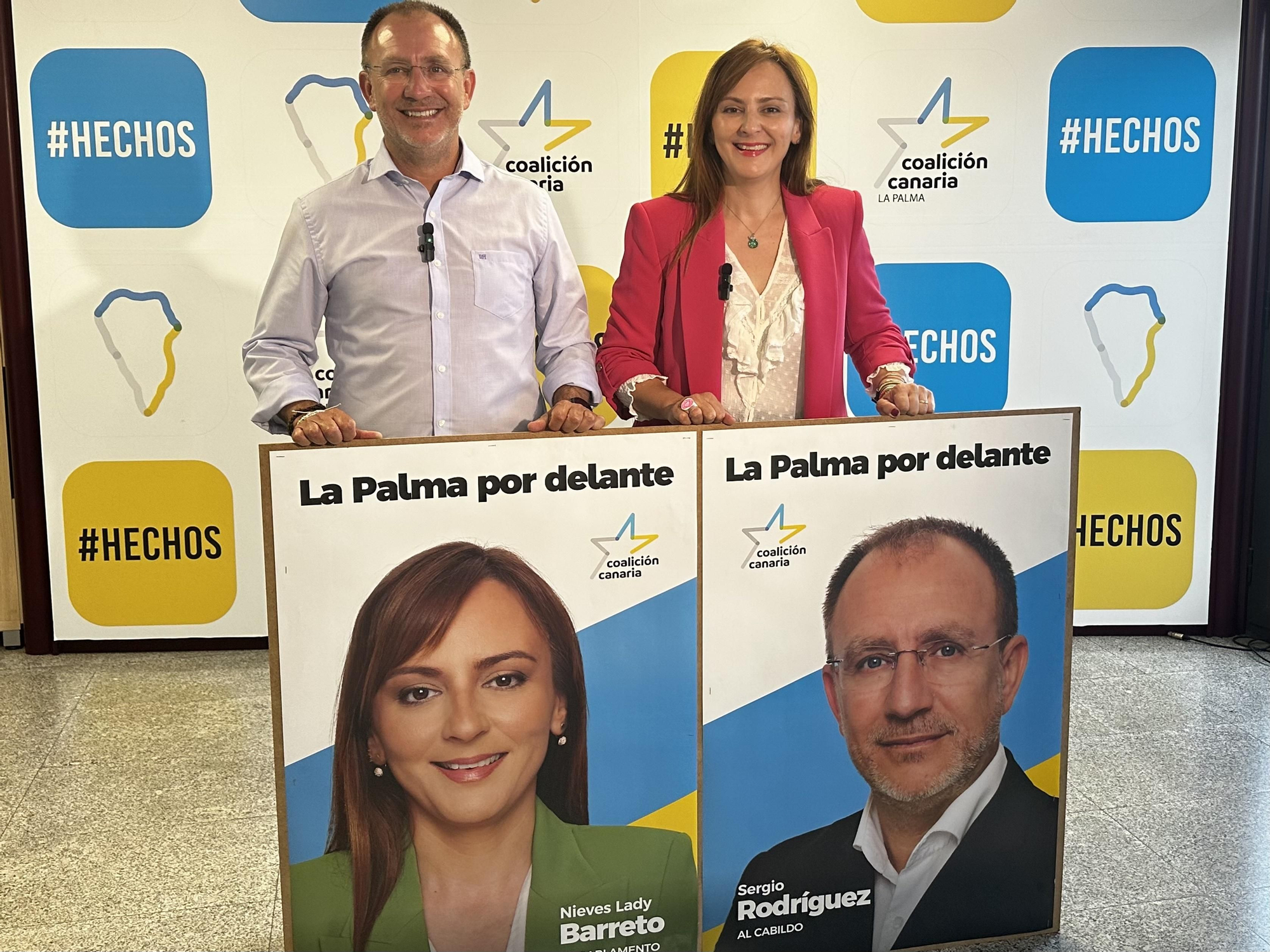 Inicio de campaña de CC en La Palma.