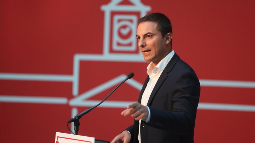 Archivo - El secretario general de PSOE-M, Juan Lobato. Archivo.