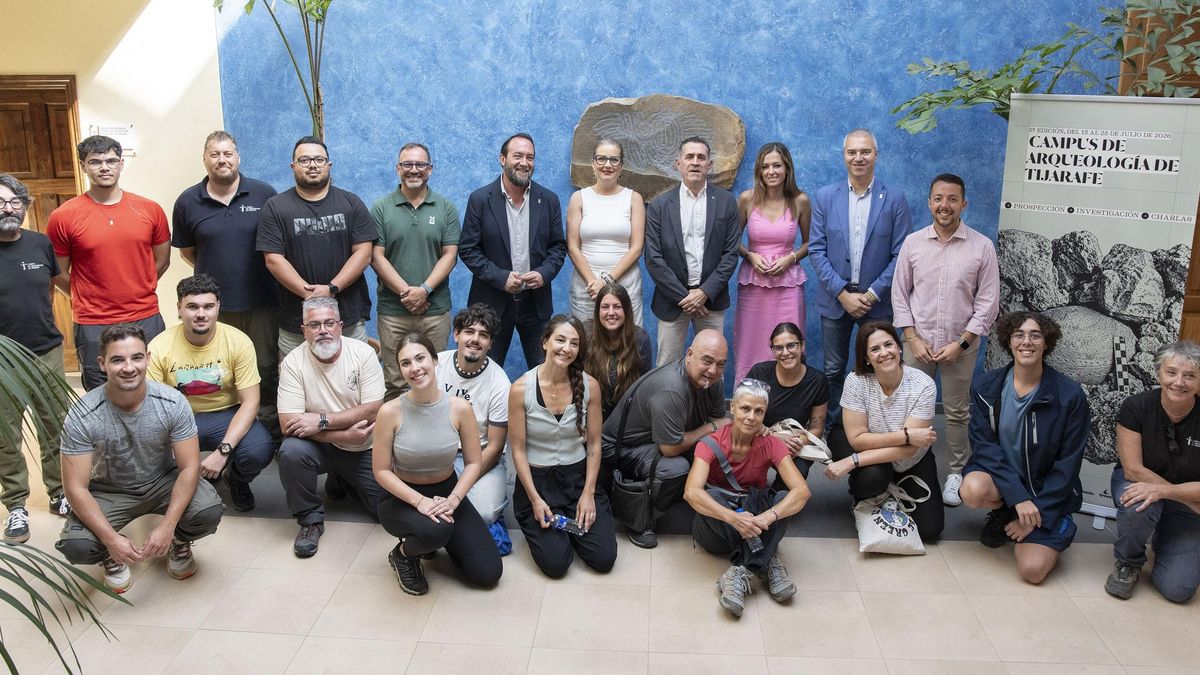 El V Campus de Arqueología de Tijarafe sigue rastreando el pasado aborigen del noroeste de La Palma