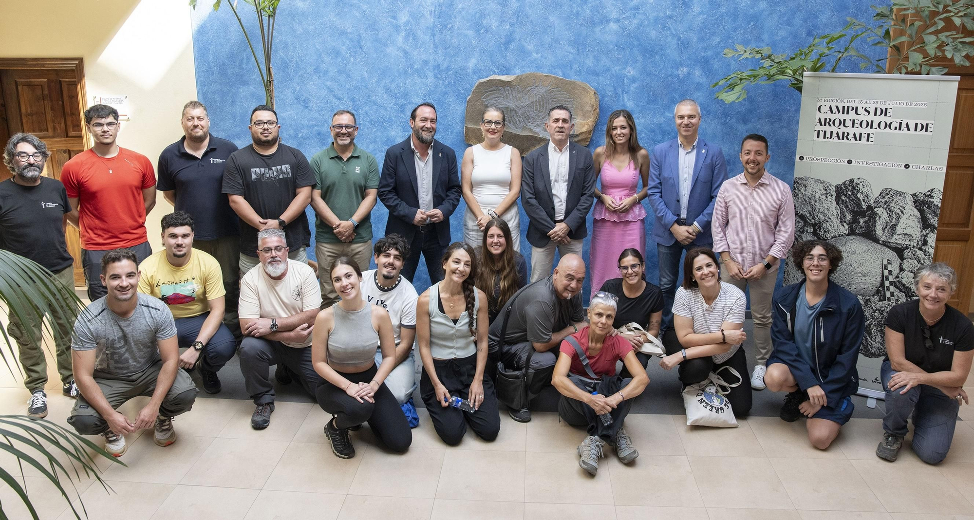 Presentación del V Campus de Arqueología de Tijarafe.