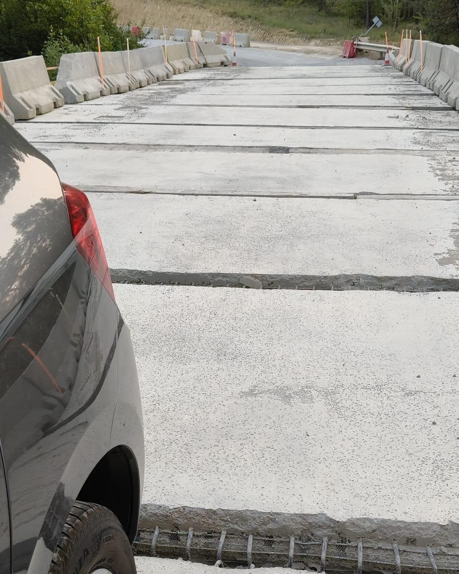 Obras en la A-132