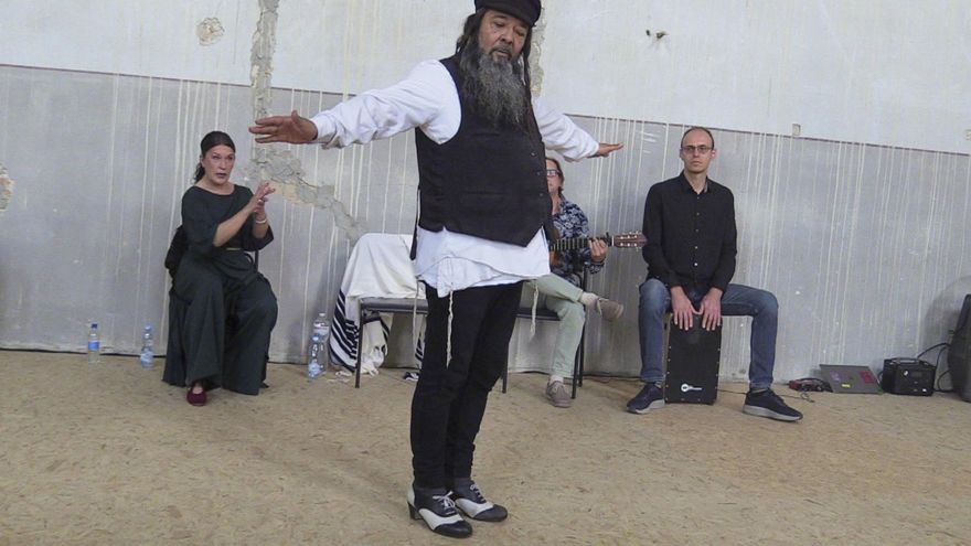El español Isaac de Judea vuelve a actuar en Kiev con fusión única de jasidismo y flamenco