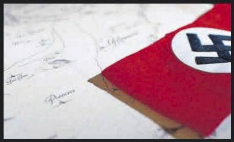 La bandera nazi en otro de los fotogramas de la serie documental de Dani Cuesta