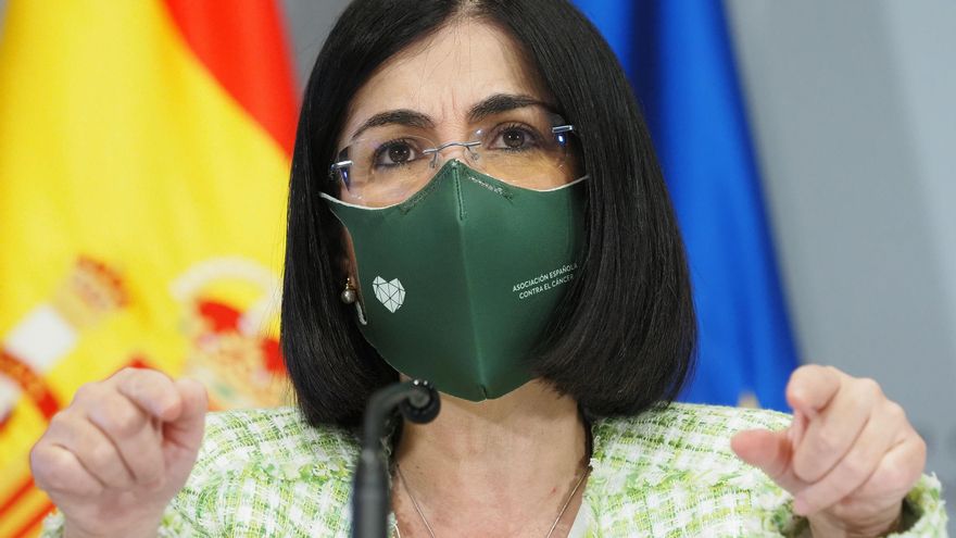 La ministra de Sanidad, Carolina Darias