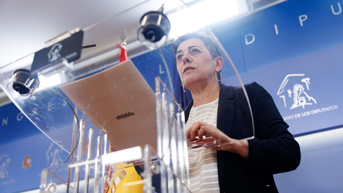 La diputada de EH Bildu Mertxe Aizpurua.