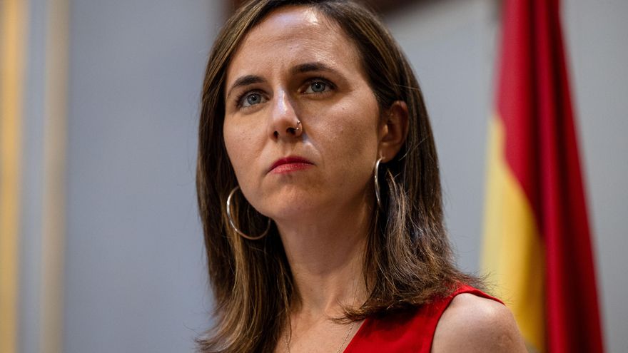 La secretaria general de Podemos, Ione Belarra. EFE/ Daniel González