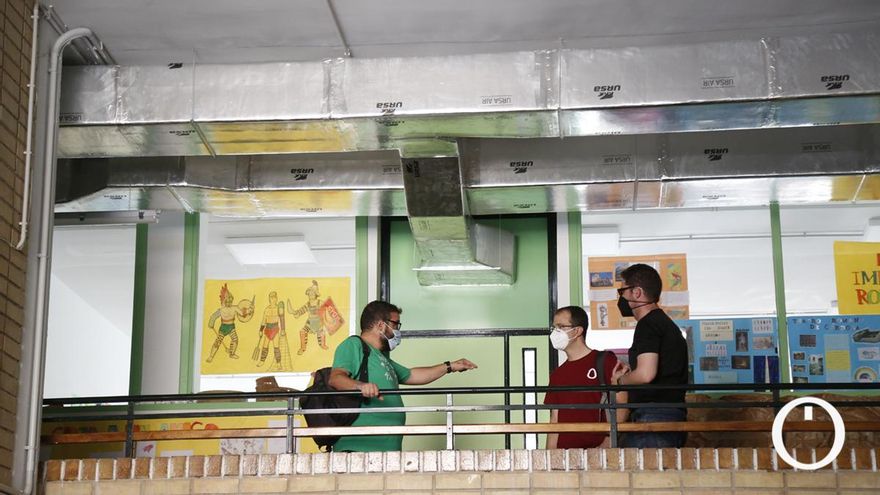 Climatización del colegio Hernán Ruiz