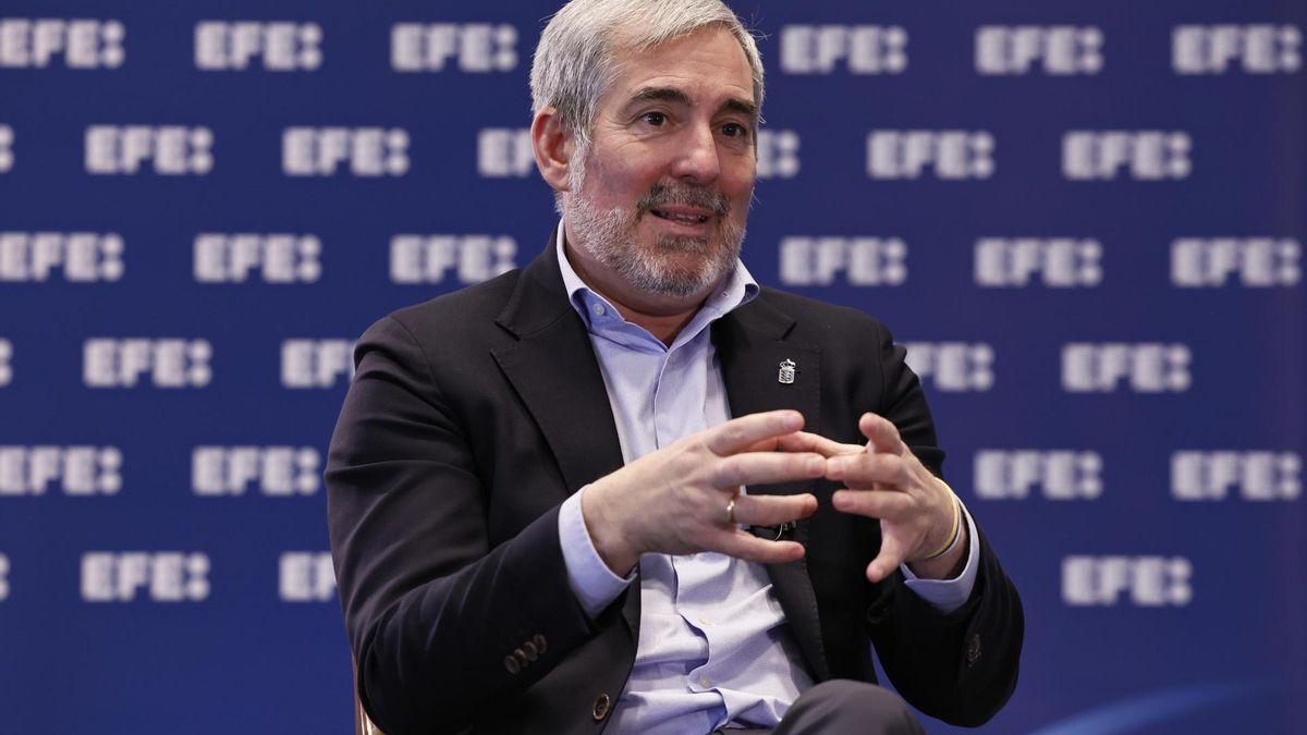 Clavijo, durante la entrevista concedida a Efe.