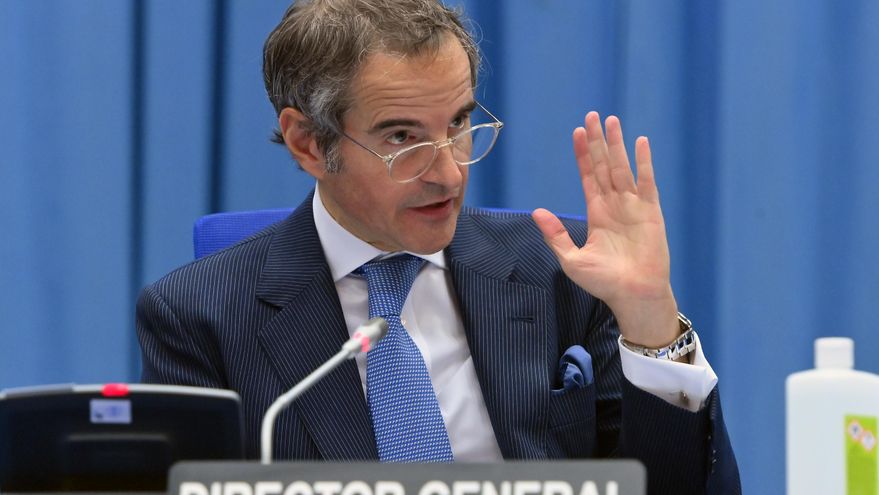 El director general del OIEA, Rafael Mariano Grossi, en una imagen de archivo.