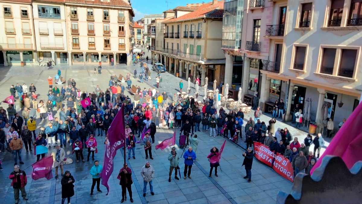 Astorga (León) el pasado 4 de noviembre