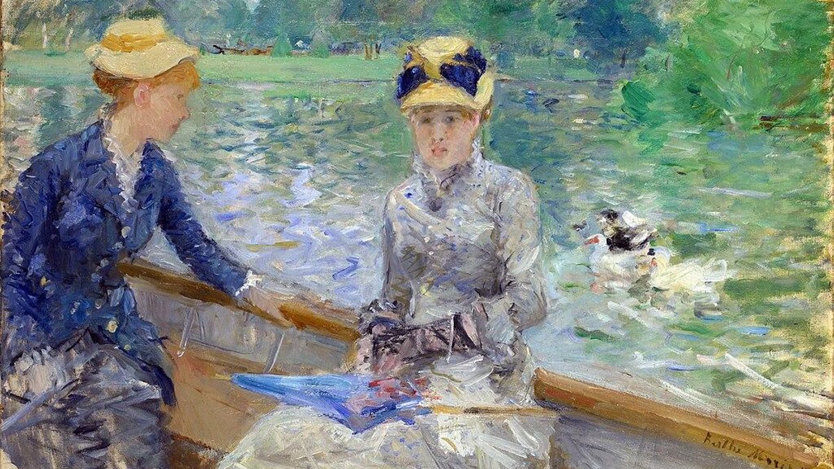 Jour d'été, 1879, de Berthe Morisot.