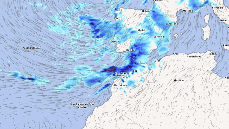 La borrasca Karlotta tendrá este viernes en aviso a parte de Canarias: consulta la previsión