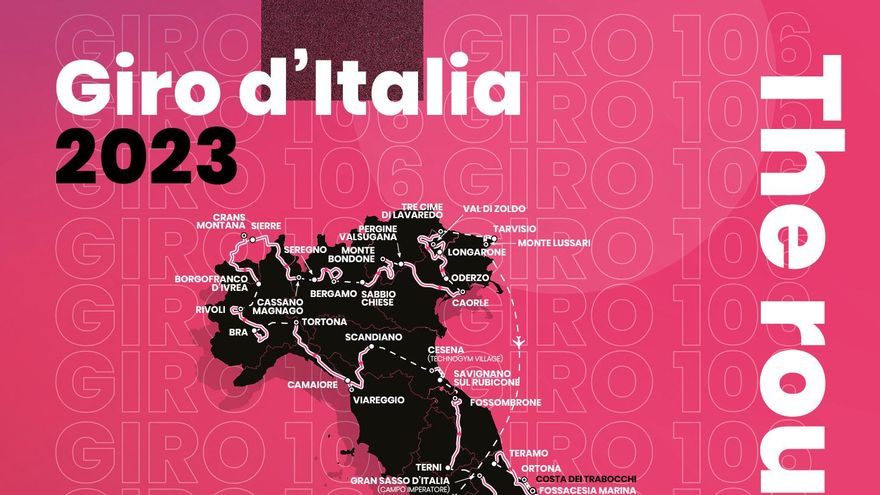 Así será el Giro de Italia de 2023 con final en Roma y cronoescalada el penúltimo día
