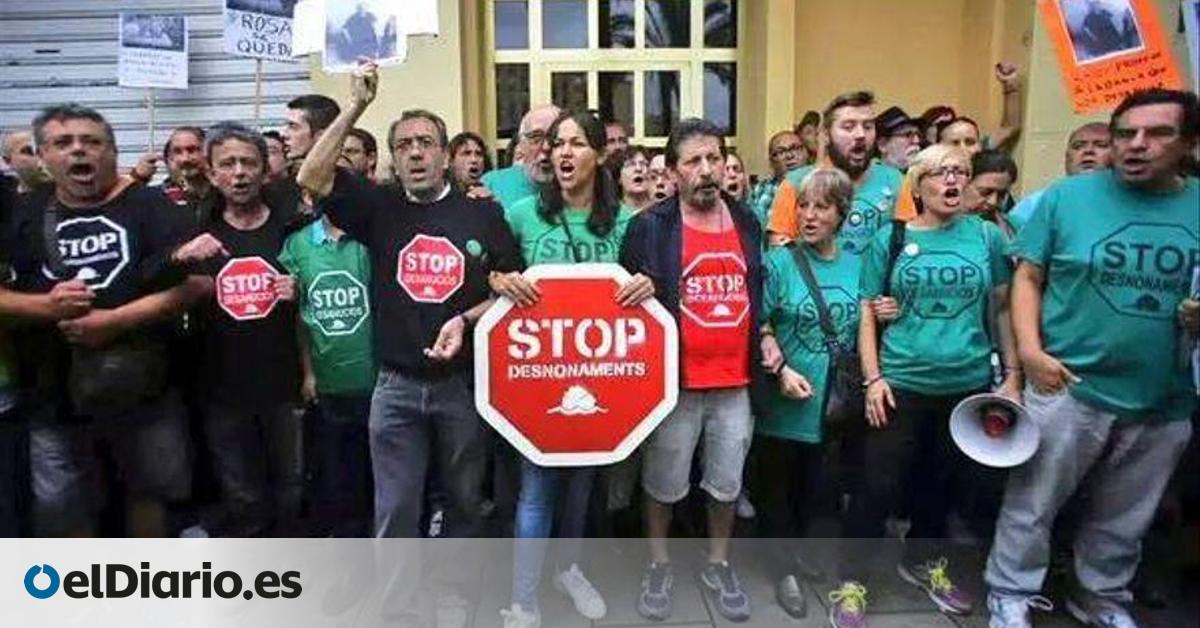 La PAH revela que la Generalitat frena las denuncias por acoso inmobiliario: “Recibimos amenazas para que nos vayamos”
