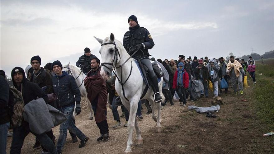 Los franceses, los más reacios a acoger inmigrantes, según un sondeo