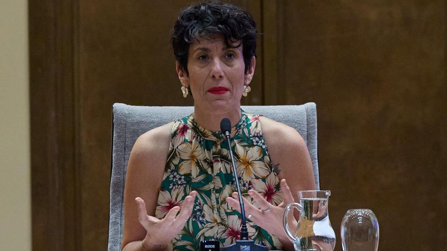 La ministra Elma Saiz acusa al PP de "alimentar la desinformación" y tener un doble rasero con los migrantes