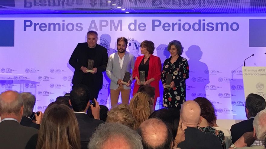 Los galardonados en los Premios APM 2017