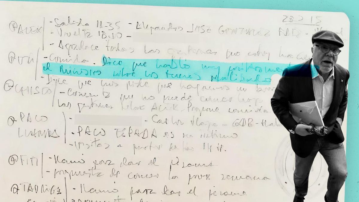 Las agendas de Villarejo proyectan la sombra del comisario sobre el montaje de la cocaína contra Urbán y Podemos