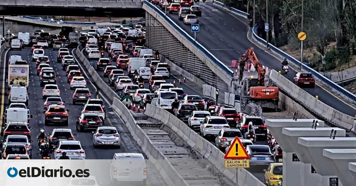 Madrid celebra el Día Sin Coches con el 19% más de atascos en la M-30