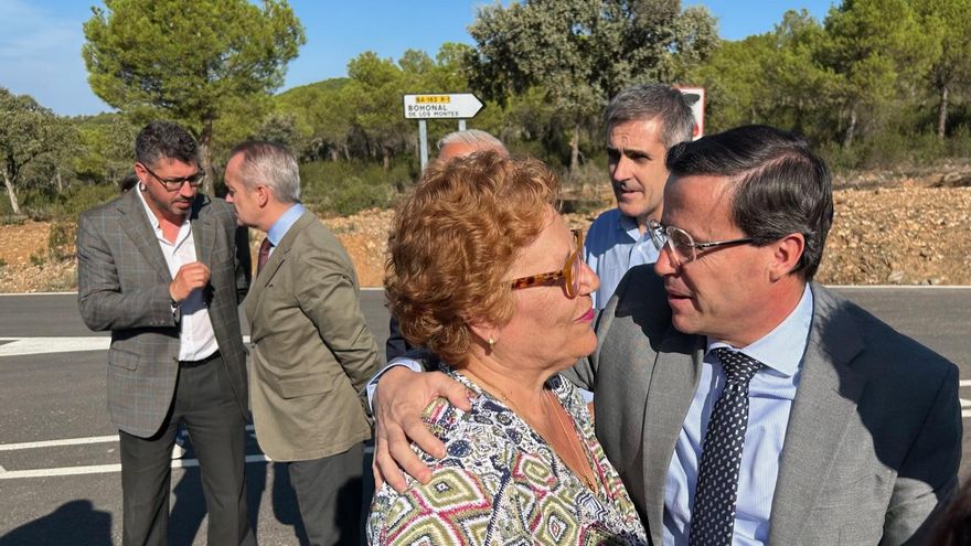 Apertura de la carretera el pasado viernes