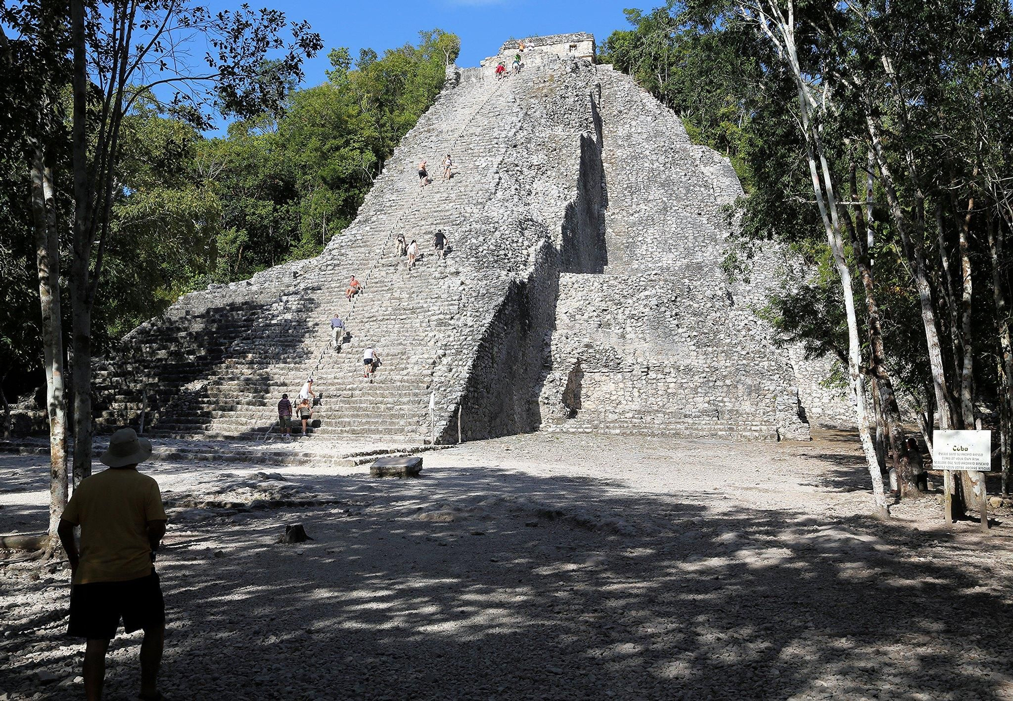 Cobá tiene la piramide maya más alta de toda la región.