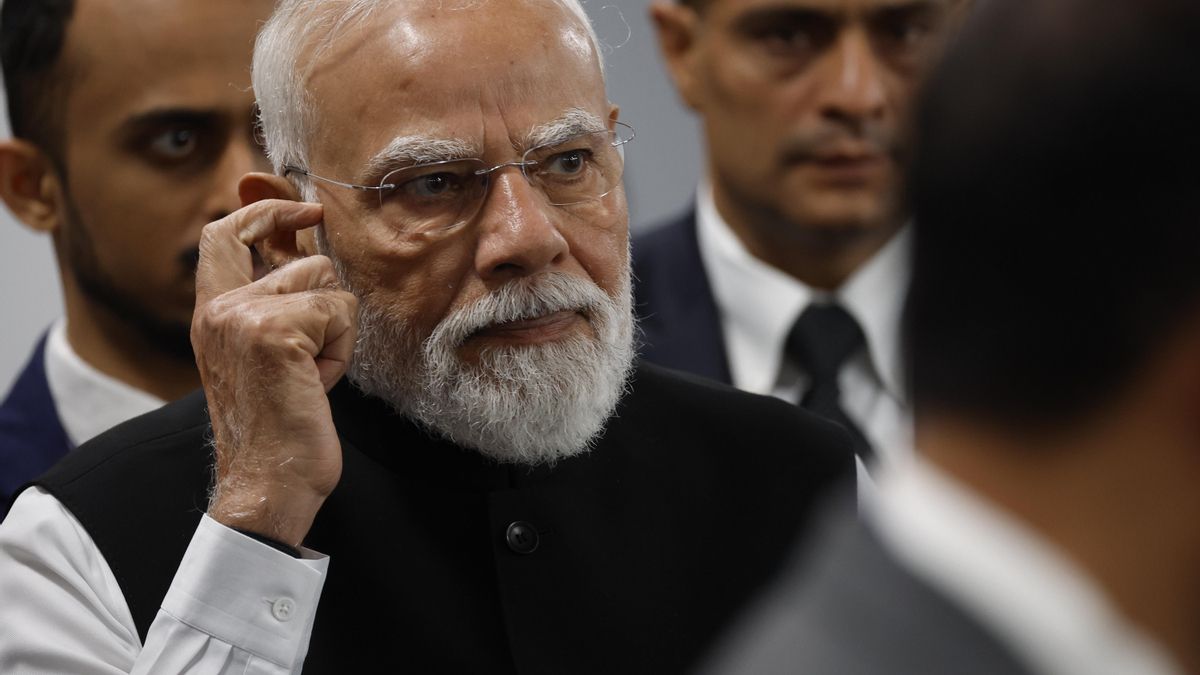 El primer ministro de la India, Narendra Modi. 