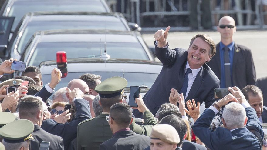 El presidente de Brasil, Jair Bolsonaro