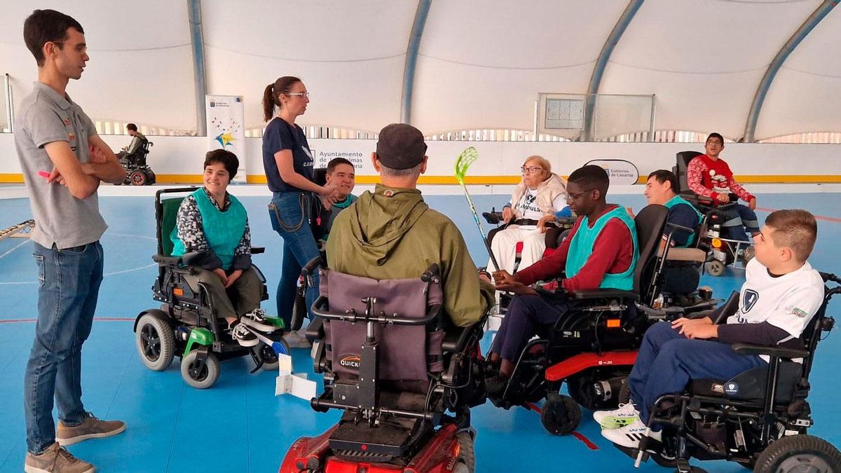 Actividad deportiva para personas con discapacidad