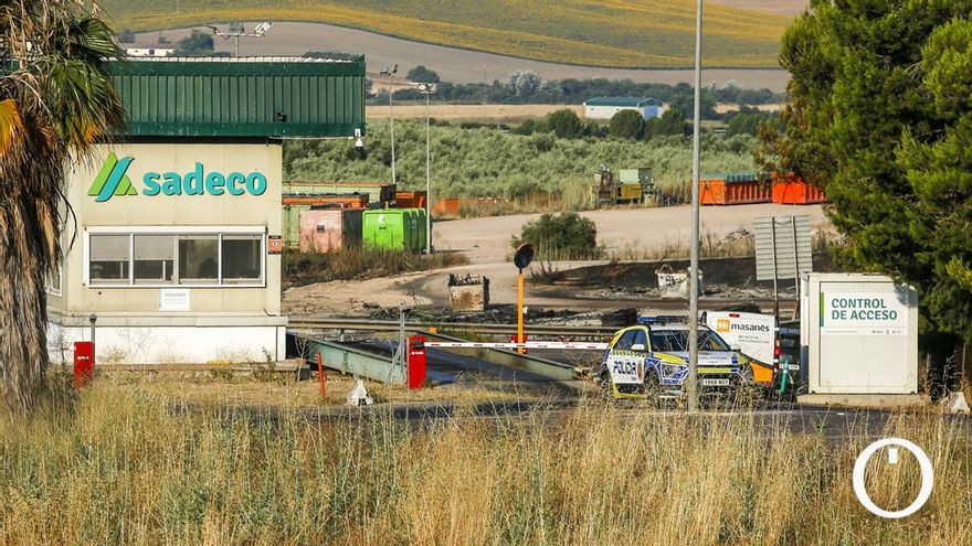 Viaje a la zona cero del incendio del vertedero de Córdoba