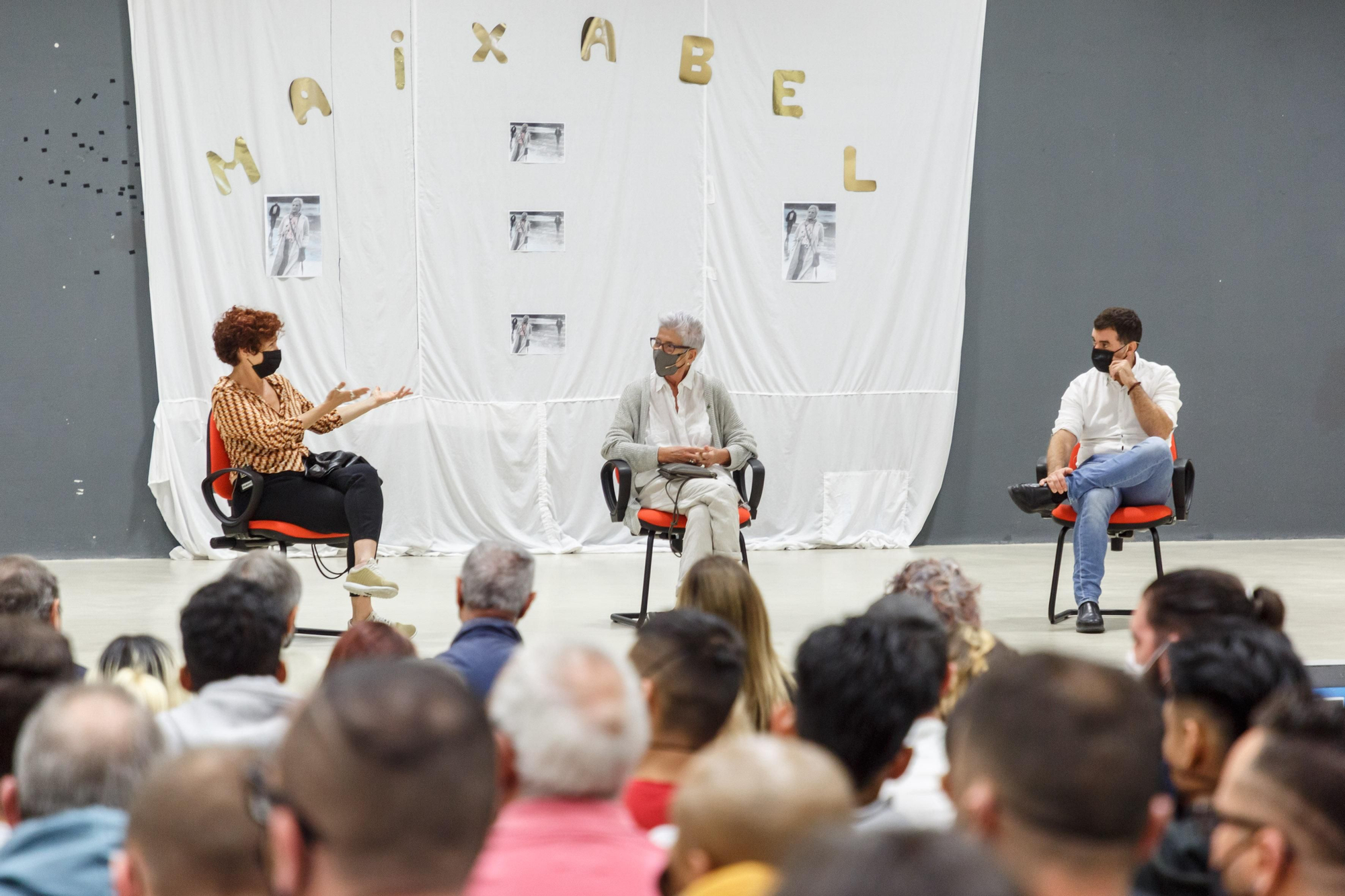 La proyección de 'Maixabel' en la cárcel de Pamplona, en imágenes