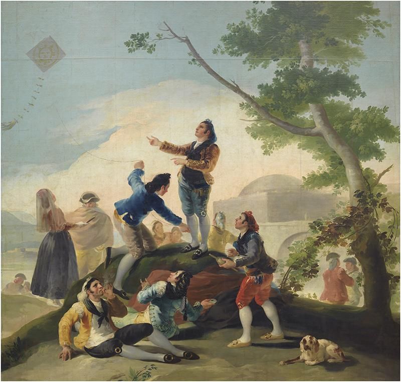 La cometa de Francisco de Goya