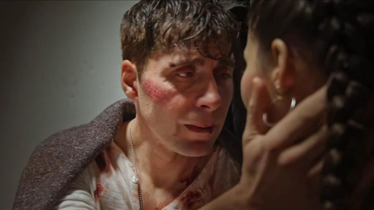 Eduardo Lurueña en una de las imágenes de la película 'Indómito'