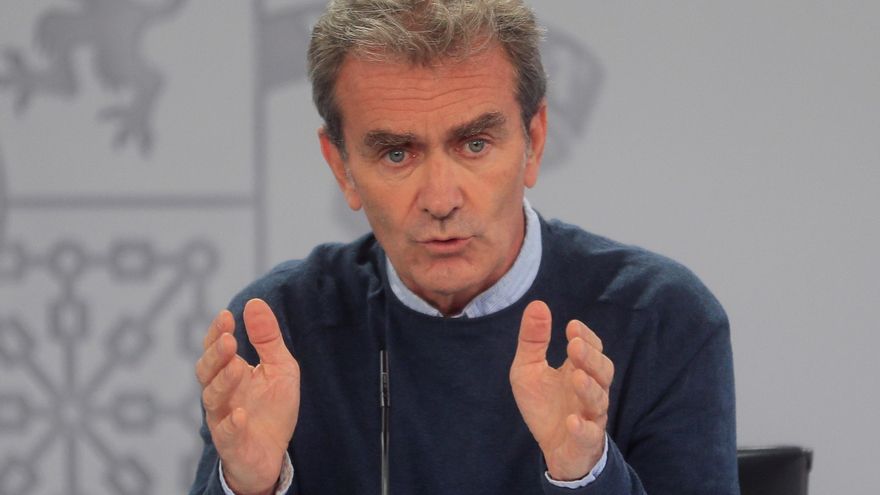 Fernando Simón en una rueda de prensa.