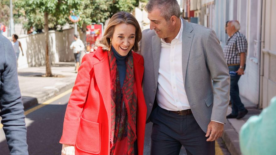 Cuca Gamarra viaja a Tenerife para criticar el acuerdo sobre los menores migrantes que pide el Gobierno canario, donde cogobierna el PP