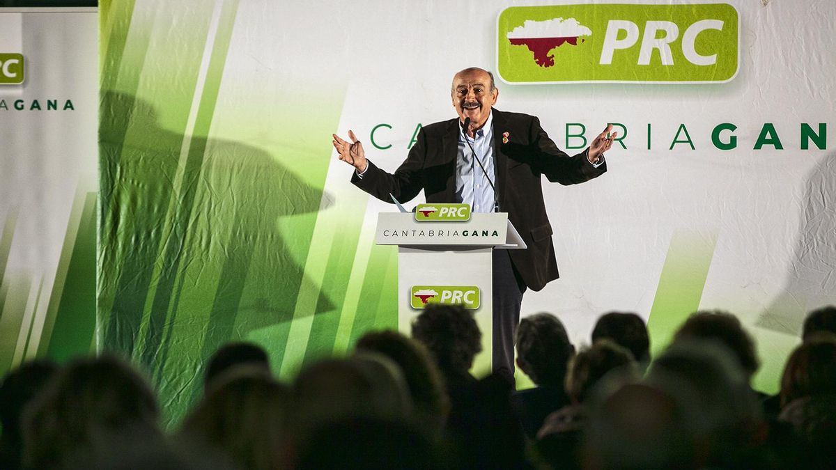 El diputado nacional del PRC, José María Mazón, en un mitin. | PRC