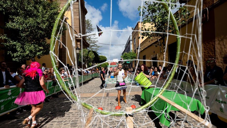 Carrera de Tacones en Gáldar.