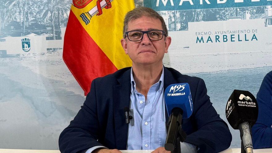 Eugenio Moltó, portavoz del grupo municipal Vox en Marbella.
